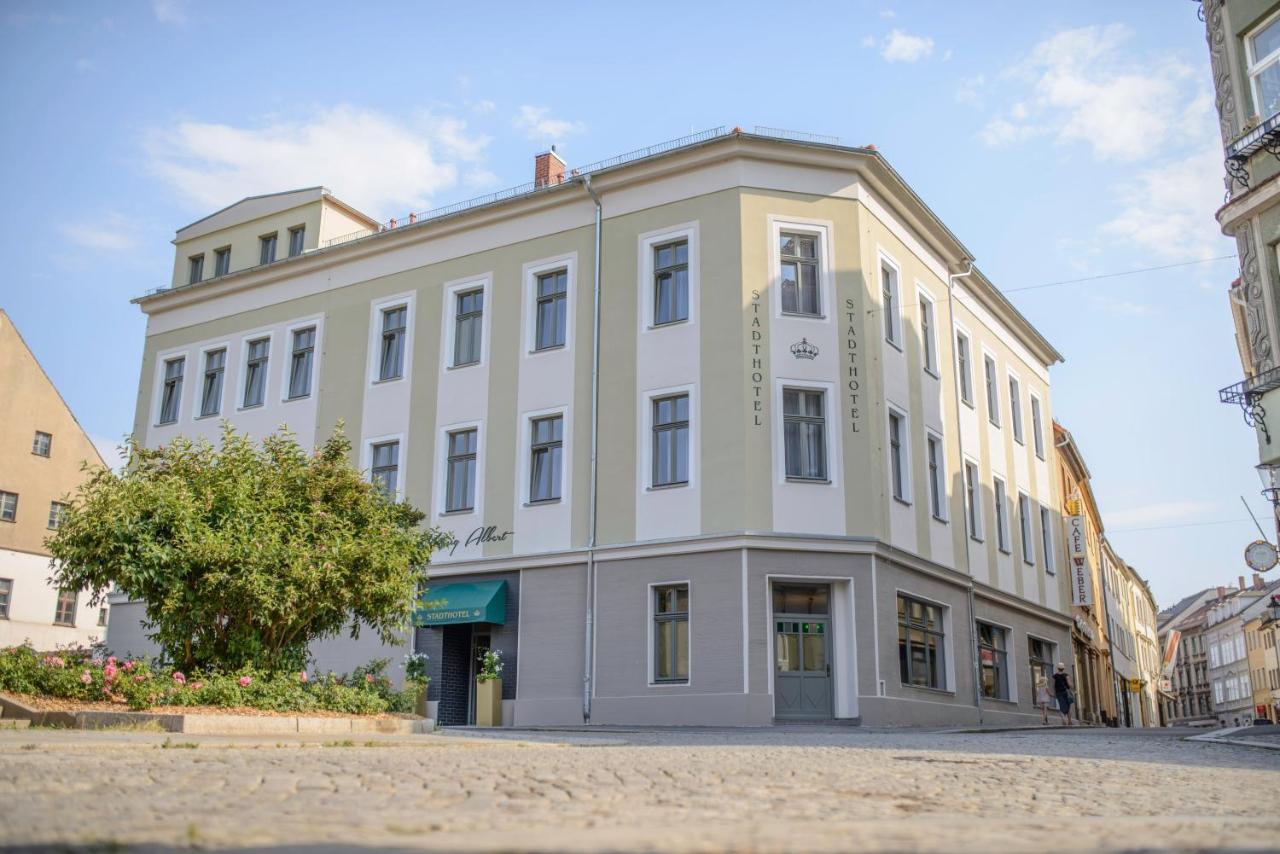 Stadthotel Koenig Albert Zittau Exteriér fotografie